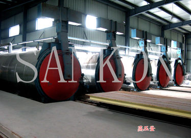 Équipement concret aéré stérilisé à l'autoclave d'autoclave de l'usine AAC également utilisé dans industrie de produit chimique/textile